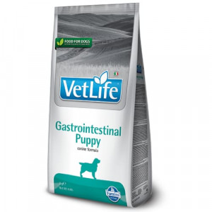 VET LIFE DOG PUPPY GASTROINTESTINAL sausā barība kucēniem Gremošana12kg